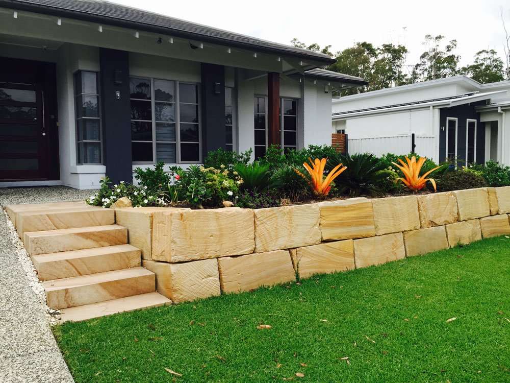 sandstone retaining wall blocks b grade premium